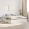 Image de vidaXL Cadre de lit avec rangement avec stockage Blanc 200 x 200 cm 3335357