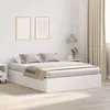 Image de vidaXL Cadre de lit avec rangement avec stockage Blanc 160 x 200 cm 3335389