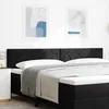 Image de vidaXL Tête de lit Noir 200 cm Velours 42007289