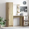 Image de vidaXL Bureau 2 pcs Chêne Sonoma 3337283