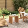 Image de Table dappoint - vidaXL - 42006352 - Teck massif - Empilable - Imperméable