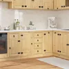 Image de VIDAXL Armoire de chambre en pin massif Miel 80 x 46 x 81 cm - 1 porte 1 tiroir