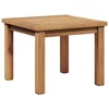 Image de Table basse en teck - vidaXL - 45x45x36 cm - Marron - Bois de teck massif - Moderne - Utilisation extérieure