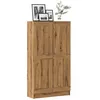 Image de vidaXL Bibliothèque chêne artisanal 825x305x150 cm bois dingénierie étagère caisse de livre support à livres armoire 3345216