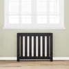 Image de Cache radiateur - VIDAXL - 869224 - Chêne noir - Bois dingénierie - 104x20x82 cm