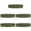 Image de Anneau de jardinière en acier - vidaXL - Vert Olive - 120x120x20 cm - Lot de 5 - Design moderne - Construction robuste