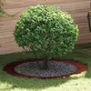 Image de vidaXL adapté pour anneau darbre plat Marron Ø90 / 120 cm Acier patiné 873730