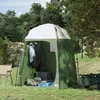 Image de vidaXL Tente instantanée 2 personnes à libération rapide Réglable Vert 42008393