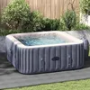 Image de vidaXL Tapis de piscine 1 274 x 274 x 01 cm Carré Tissu non tissé 42009101