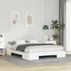Image de vidaXL Cadre de lit Blanc 140 x 200 cm 873029