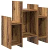 Image de Meuble dappoint en bois dingénierie - vidaXL - 60x26x60 cm - Bois ancien - Autoportant - Étagères incluses
