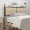 Image de Tête de lit - VIDAXL - Headboard de rangement - Station de charge intégrée - Bois dingénierie chêne sonoma - 83x15x98 cm