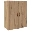Image de Armoire murale en bois dingénierie - vidaXL - Chêne artisanal - 695x34x90 cm - Grand espace de rangement