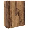 Image de Armoire murale en bois dingénierie - vidaXL - Bois ancien - 69 5x34x90 cm - Rangement spacieux - Poignées en métal