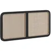Image de Tête de lit en bois de pin et rotin - vidaXL - 120x55x3 cm - Noir - Rotin tissé - Bois de pin massif - Style minimaliste