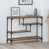 Image de Console Vidaxl Table console Bois ancien 100 x 30 x 75 cm Bois dingénierie