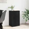 Image de Buffet - VIDAXL - 880993 - Chêne noir patiné - Bois dingénierie - 1 porte 40x33x70 cm