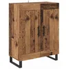 Image de Buffet moderne en bois dingénierie - vidaXL - 695x34x90 cm - Bois ancien - Grand espace de rangement - 2 portes