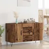 Image de vidaXL Buffet Bois Ancien 100 x 36 x 60 cm Bois dingénierie Buffet rectangulaire moderne pour salon rangement pratique882469