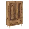 Image de Haut Armoire Bois Ancien - vidaXL - 695x31x115 cm - Bois dingénierie - Avec tiroir - 2 portes - Poids maximal 60 kg