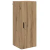 Image de Meuble mural en bois - vidaXL - Chêne artisanal - 345x34x90 cm - 1 porte - 60 kg max - Assemblage requis