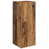 Image de Meuble mural bois ancien - vidaXL - 345 x 34 x 90 cm - Bois dingénierie - 1 porte - Rangement spacieux - Style moderne