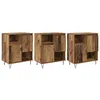 Image de Buffet moderne en bois dingénierie - vidaXL - Bois ancien - 180x35x70 cm - 6 portes - Étagère autoportante