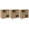 Image de Buffet moderne en bois dingénierie - vidaXL - Chêne artisanal - 180x35x70 cm - 6 portes - Étagère autoportante