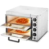 Image de Four à Pizza - DUOKU - FY-EP-2 - 406 cm - Acier Inoxydable - Électrique