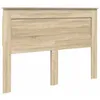 Image de Tête de lit moderne - vidaXL - Gris Béton - Bois dingénierie - 143x7x100 cm - 12 08 kg - Facile à nettoyer