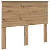 Image de Tête de lit moderne en bois dingénierie - vidaXL - Chêne artisanal - 123x7x100 cm - 1191 kg - Facile à monter