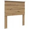 Image de Tête de lit moderne - vidaXL - Chêne artisanal - Bois dingénierie - 102x7x100 cm - Facile à nettoyer - Design simple