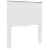Image de Tête de lit en bois dingénierie - vidaXL - Blanc brillant - 90 cm - 93x7x100 cm - Durable - Facile à nettoyer
