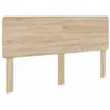 Image de Tête de lit en bois dingénierie - vidaXL - Chêne Sonoma - 183x3x100 cm - Forme rectangulaire - Durable