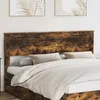 Image de vidaXL Tête de lit Chêne fumé Bois dingénierie 888089