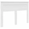 Image de Tête de lit moderne - vidaXL - Blanc - Bois dingénierie - 143x7x100 cm - Durable - Facile à nettoyer - Usage intérieur