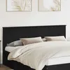 Image de Tête de lit - VIDAXL - 183 x 100 cm - Bois dingénierie - Chêne noir - Contemporain