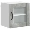 Image de Armoire de cuisine moderne - vidaXL - Gris Béton - 40x31x40 cm - Bois dingénierie - Durable - Rangement mural