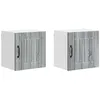Image de Armoire de cuisine moderne - vidaXL - Gris Sonoma - Bois dingénierie - 40x31x40 cm - Durable - Rangement mural