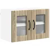Image de Armoire de cuisine moderne - vidaXL - Chêne Sonoma - Bois dingénierie - 60x31x40 cm - Compartiments pratiques