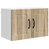 Image de Armoire de cuisine murale - vidaXL - Chêne Sonoma - Bois dingénierie - 60x31x40 cm - 2 étagères - 2 portes à charnières