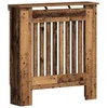 Image de Cache-radiateur en bois dingénierie - vidaXL - 78x19x815 cm - Bois ancien - Design à lattes verticales