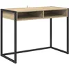 Image de Bureau industriel - vidaXL - Sonoma - 100x50x75 cm - Bois dingénierie - Pieds en acier - Style loft urbain