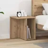 Image de Table dappoint - VIDAXL - Chêne artisanal - 2 pcs - Bois dingénierie - 37 x 32 x 40 cm