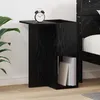 Image de Table dappoint - VIDAXL - 35 x 40 x 55 cm - Chêne noir - Bois dingénierie - Grand espace de rangement