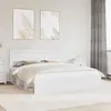 Image de vidaXL Cadre de lit Blanc 180 x 200 cm Bois de pin massif 3409727