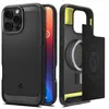 Image de Spigen Rugged Armor MagSafe pour iPhone 17 Pro   Coque TPU noire mate MagFit