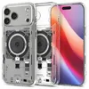 Image de Spigen Ultra Hybrid Mag - Coque MagSafe transparente Neo One pour iPhone 17 Pro (gris)