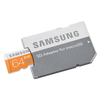Image de Samsung Evo SDXC 64 Go (48Mo/s) + adaptateur SD