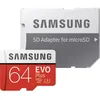 Image de SAMSUNG EVO Plus MB-MC64HA - Carte mémoire flash (adaptateur microSDXC vers SD inclus(e)) - 64 Go